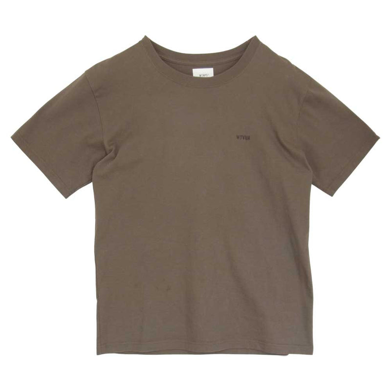 WTAPS ダブルタップス WTVUA SCREEN TEE スクリーン プリント 半袖 Tシャツ カーキ カーキ系 01【中古】