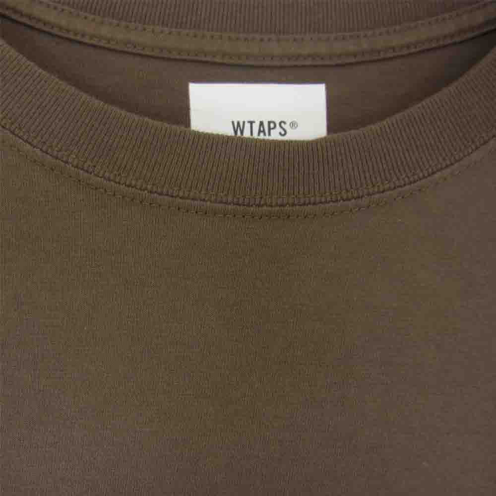 WTAPS ダブルタップス WTVUA SCREEN TEE スクリーン プリント 半袖 Tシャツ カーキ カーキ系 01【中古】
