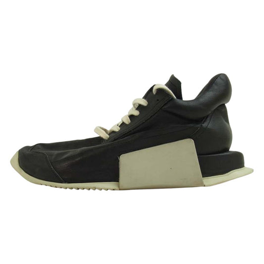 Rick Owens リックオウエンス S81141 RO LEVEL RUNNER LOW レベル ランナー ローカット スニーカー ブラック系 24.5cm【中古】