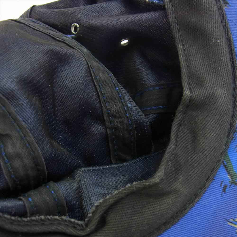 Supreme シュプリーム 10AW Feathers Camp Cap フェザー キャンプ キャップ ブルー系【中古】