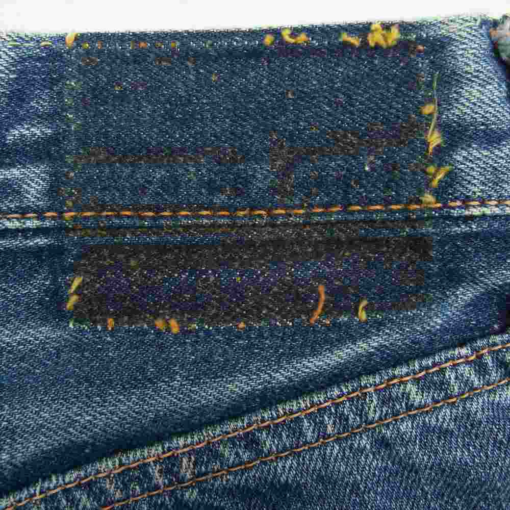 THE FLAT HEAD ザフラットヘッド ボタンフライ デニム パンツ インディゴブルー系【中古】