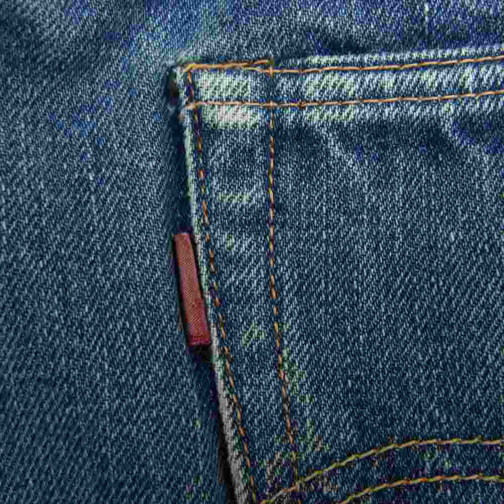 THE FLAT HEAD ザフラットヘッド ボタンフライ デニム パンツ インディゴブルー系【中古】