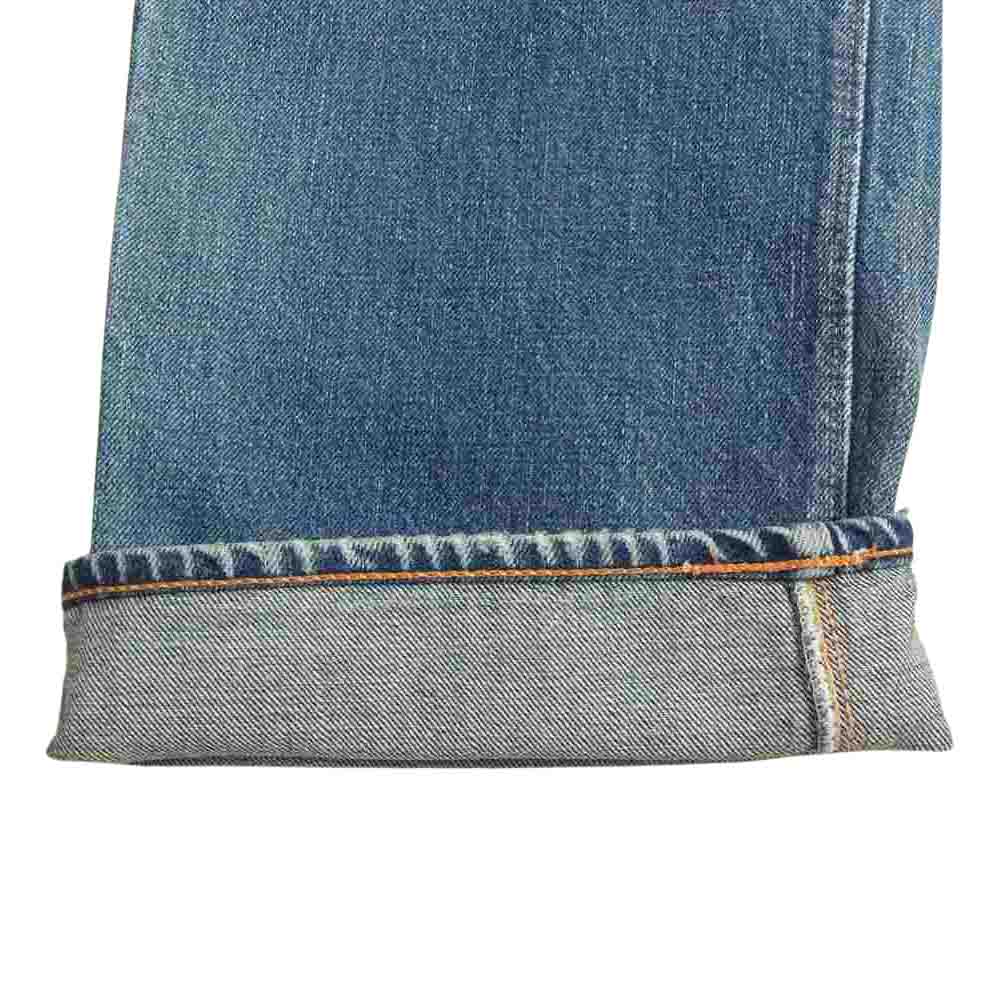 THE FLAT HEAD ザフラットヘッド ボタンフライ デニム パンツ インディゴブルー系【中古】