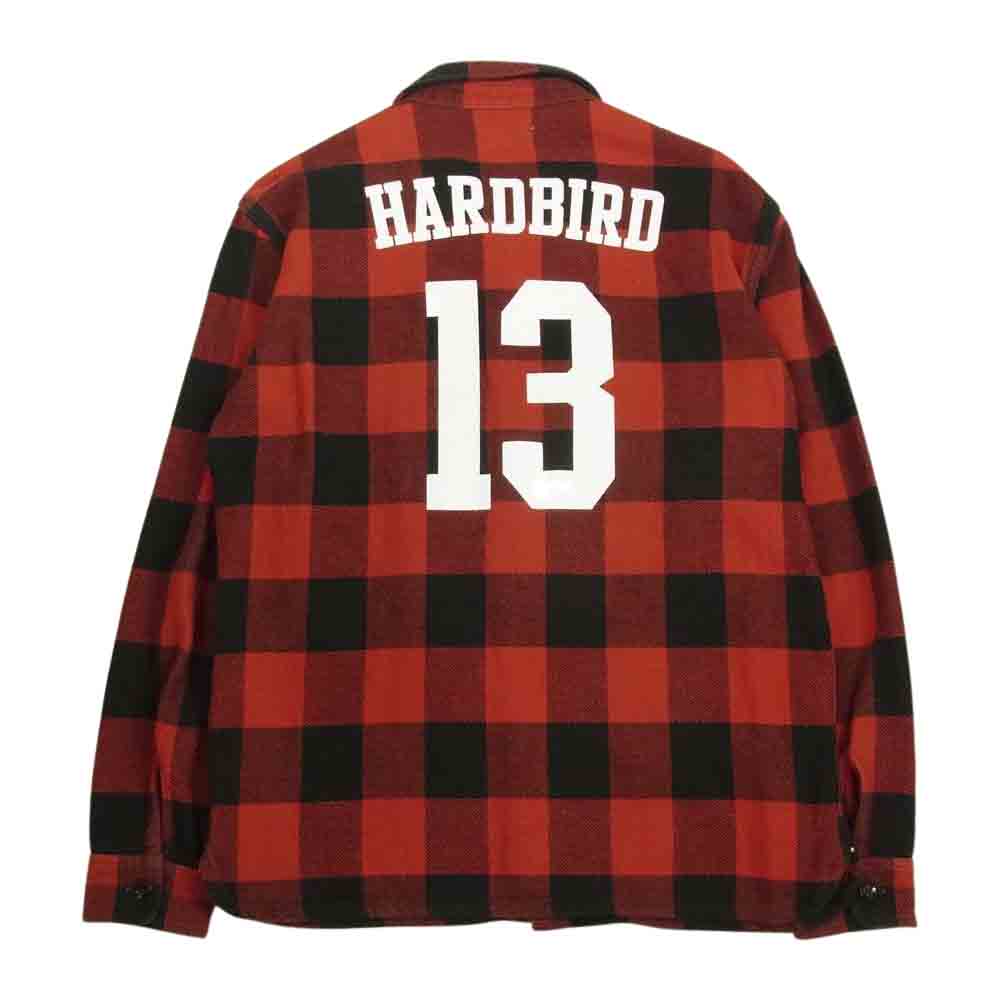 THE FLAT HEAD ザフラットヘッド HARD BIRD ヘビーネル チェック シャツ レッド系 40【中古】