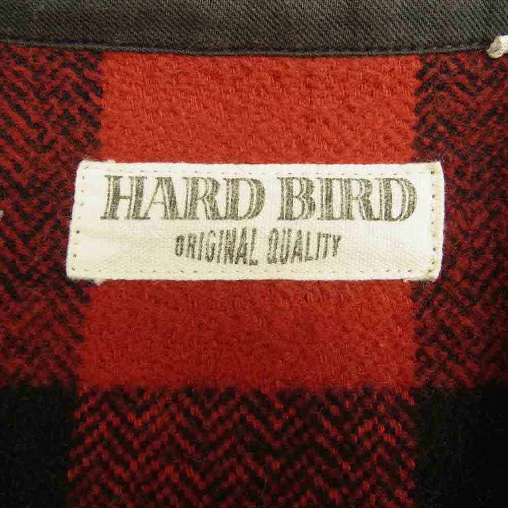 THE FLAT HEAD ザフラットヘッド HARD BIRD ヘビーネル チェック シャツ レッド系 40【中古】