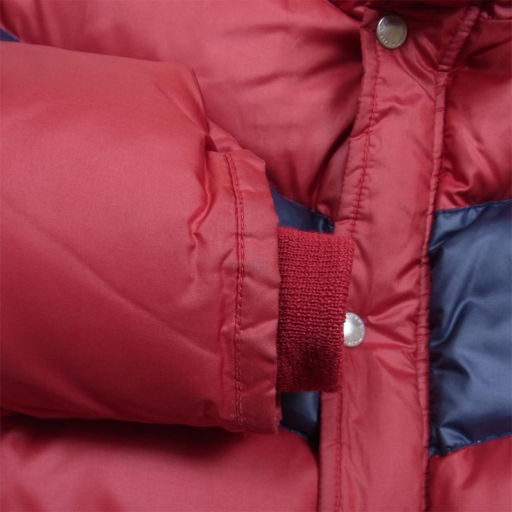 THE FLAT HEAD ザフラットヘッド DOWN JACKET  ダウン ジャケット レッド系 38【中古】