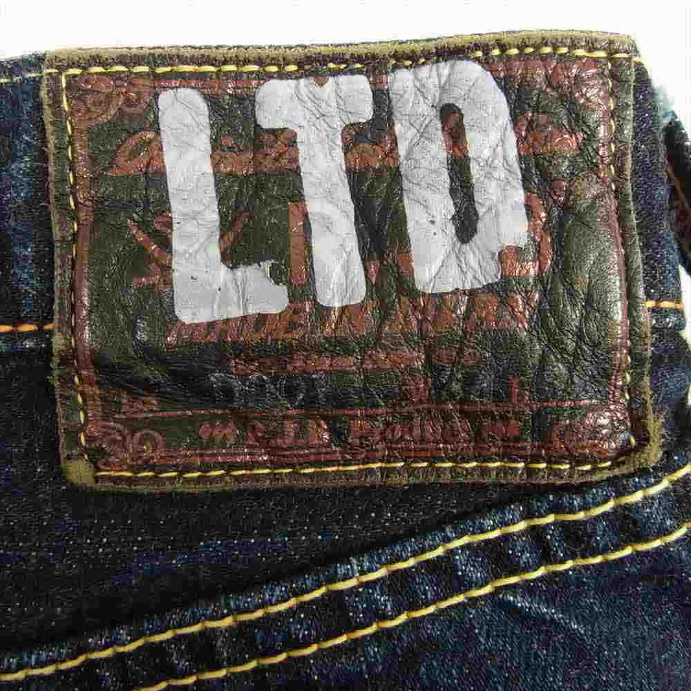 R.J.B アールジェイビー D001-LTD デニム パンツ インディゴブルー系 34【中古】