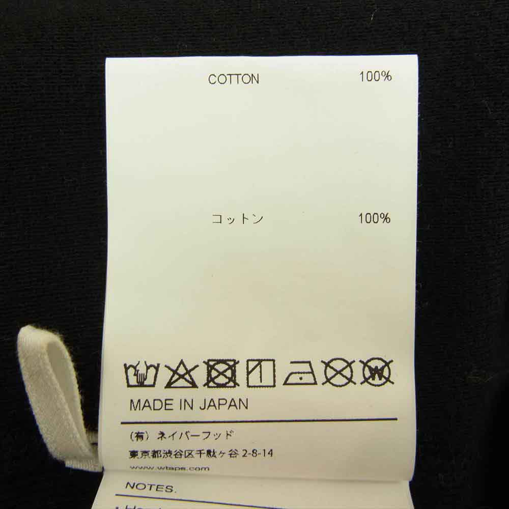 WTAPS ダブルタップス 21AW UNDERCOVER アンダーカバー GIG CREW NECK ONE ON ONE リバース クルーネック スウェット ブラック系 3【中古】