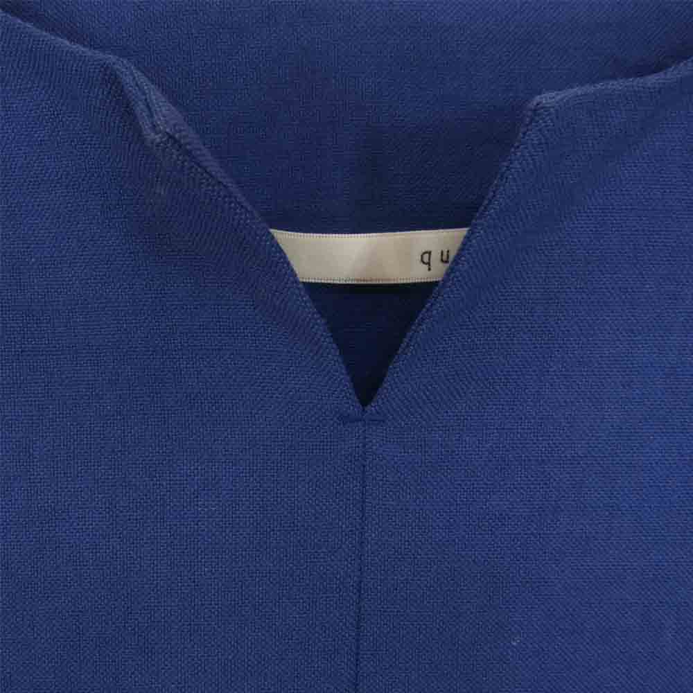qualite カリテ フレア ワンピース ブルー系 38【中古】
