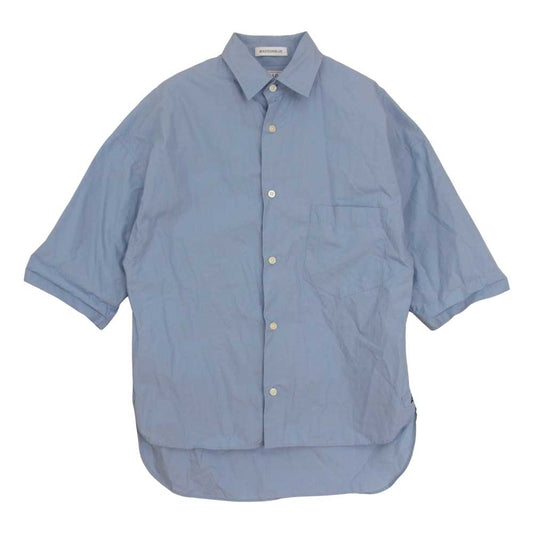 MADISON BLUE マディソンブルー コットン 半袖 シャツ ライトブルー系 XS【中古】