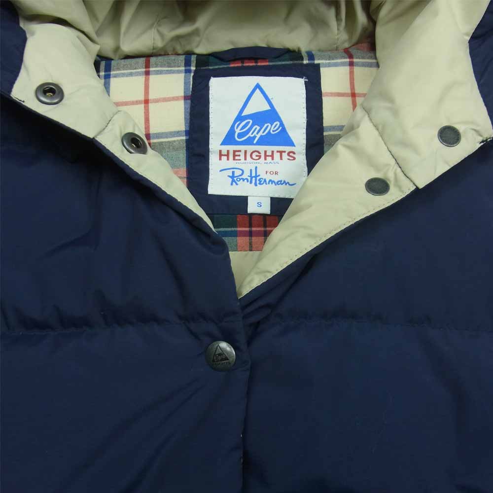 Ron Herman ロンハーマン CH0009 CAPE HEIGHTS LUCIDALE ダウン ベスト 中国製 ネイビー系 S【中古】