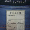 MADISON BLUE マディソンブルー コットン 長袖 ワーク シャツ ライトブルー系 S【中古】