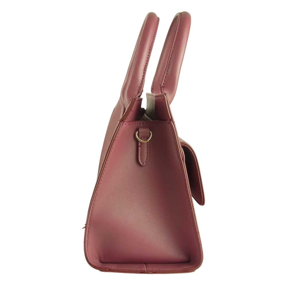 JILLSTUART ジルスチュアート 2WAY ハンド ショルダー バッグ パープル系【中古】