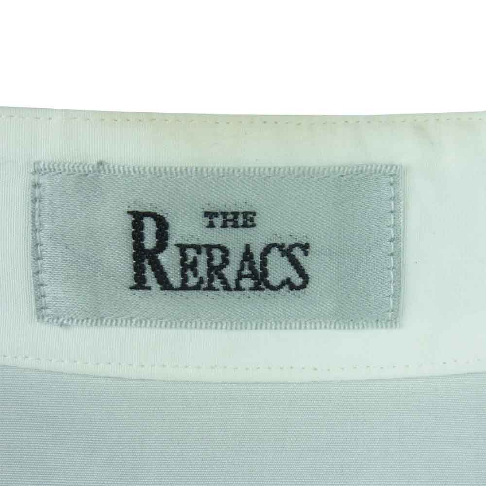 THE RERACS ザリラクス 20SS-REBL-201 BAND COLLAR PLACKET SHIRTS バンドカラー 長袖 シャツ ホワイト系 48【中古】