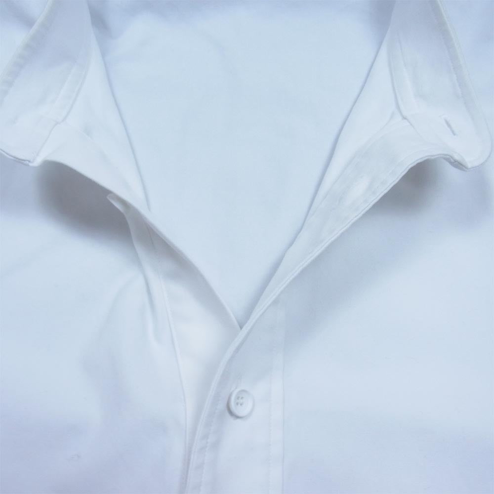 THE RERACS ザリラクス 21SS-REBL-256 PULLOVER BAND COLLAR SHIRTS プルオーバー バンドカラー シャツ ホワイト系 48【中古】