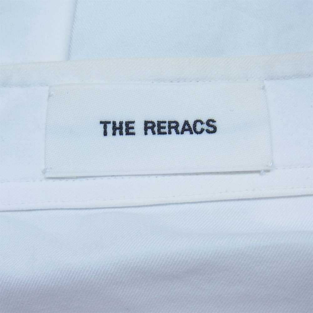 THE RERACS ザリラクス 21SS-REBL-256 PULLOVER BAND COLLAR SHIRTS プルオーバー バンドカラー シャツ ホワイト系 48【中古】
