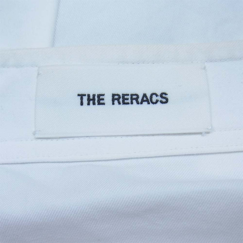 THE RERACS ザリラクス 21SS-REBL-256 PULLOVER BAND COLLAR SHIRTS プルオーバー バンドカラー  シャツ ホワイト系 48【中古】