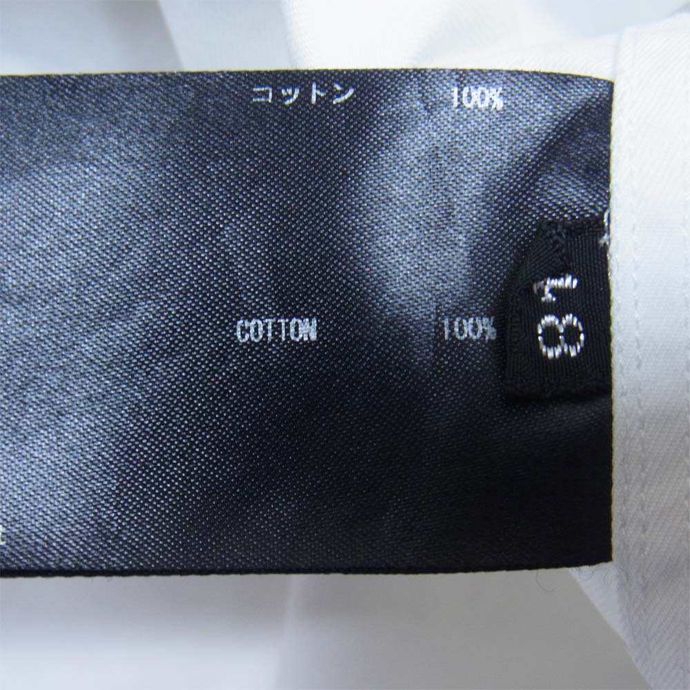 THE RERACS ザリラクス 21SS-REBL-256 PULLOVER BAND COLLAR SHIRTS プルオーバー バンドカラー シャツ ホワイト系 48【中古】