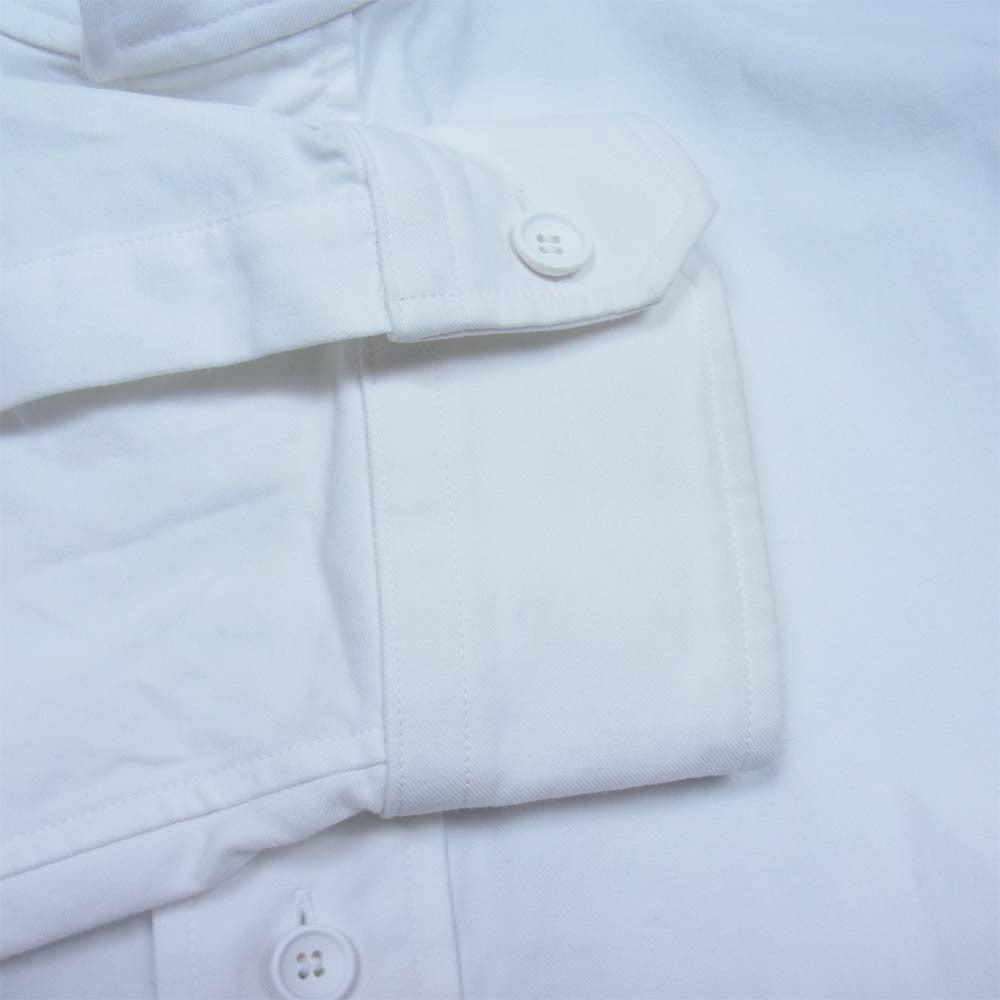 THE RERACS ザリラクス 21SS-REBL-256 PULLOVER BAND COLLAR SHIRTS プルオーバー バンドカラー シャツ ホワイト系 48【中古】