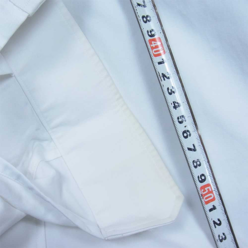 THE RERACS ザリラクス 21SS-REBL-256 PULLOVER BAND COLLAR SHIRTS プルオーバー バンドカラー シャツ ホワイト系 48【中古】