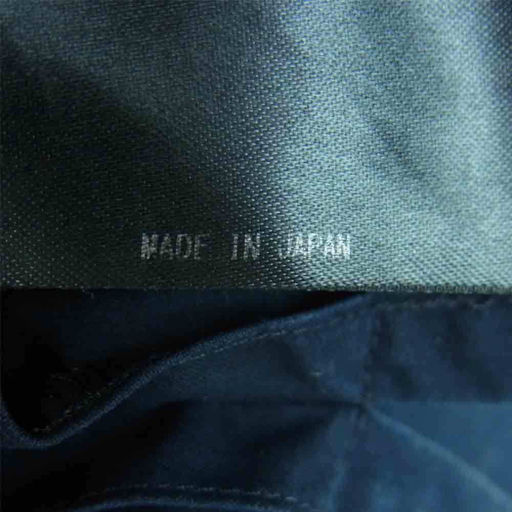 THE RERACS ザリラクス 20FW-REBL-245 BAND COLLAR PLACKET SHIRTS バンドカラー 長袖 シャツ ダークネイビー系 48【中古】