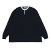 GRAPHPAPER グラフペーパー GU193-70027 Heavy Weight Rugger L/S Tee ヘビー ウェイト ラガー 長袖 Tシャツ ブラック系 2【中古】