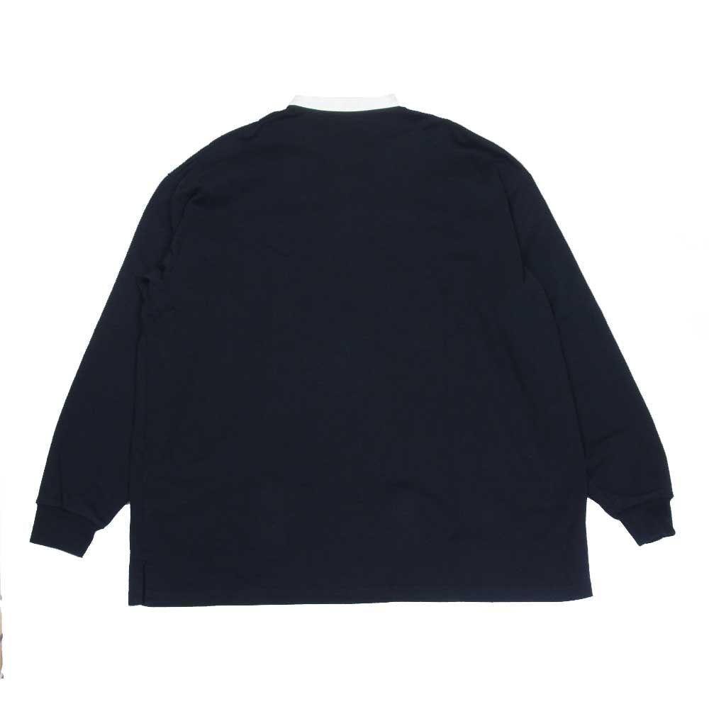 GRAPHPAPER グラフペーパー GU193-70027 Heavy Weight Rugger L/S Tee ヘビー ウェイト ラガー 長袖 Tシャツ ブラック系 2【中古】