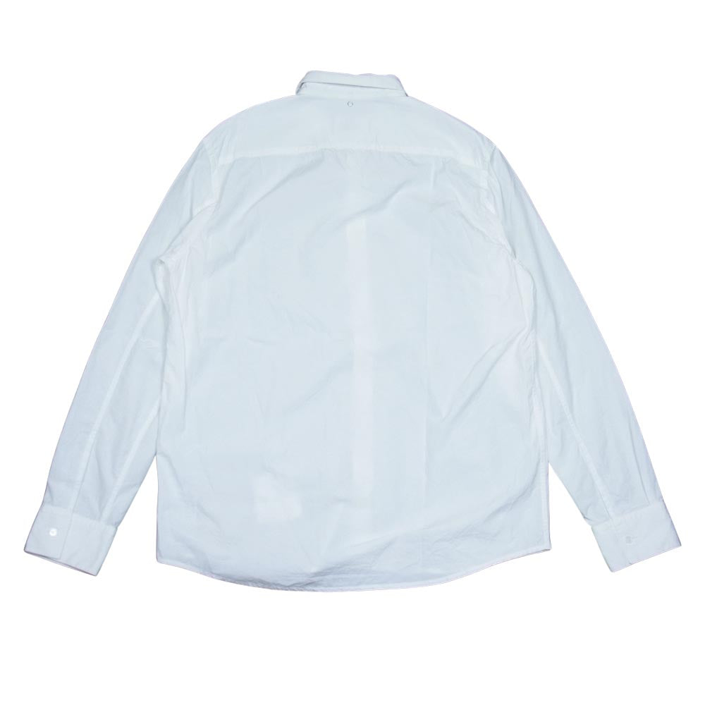 オーエーエムシー 21SS Mark Shirt レギュラー カラー シャツ ホワイト系 L【中古】