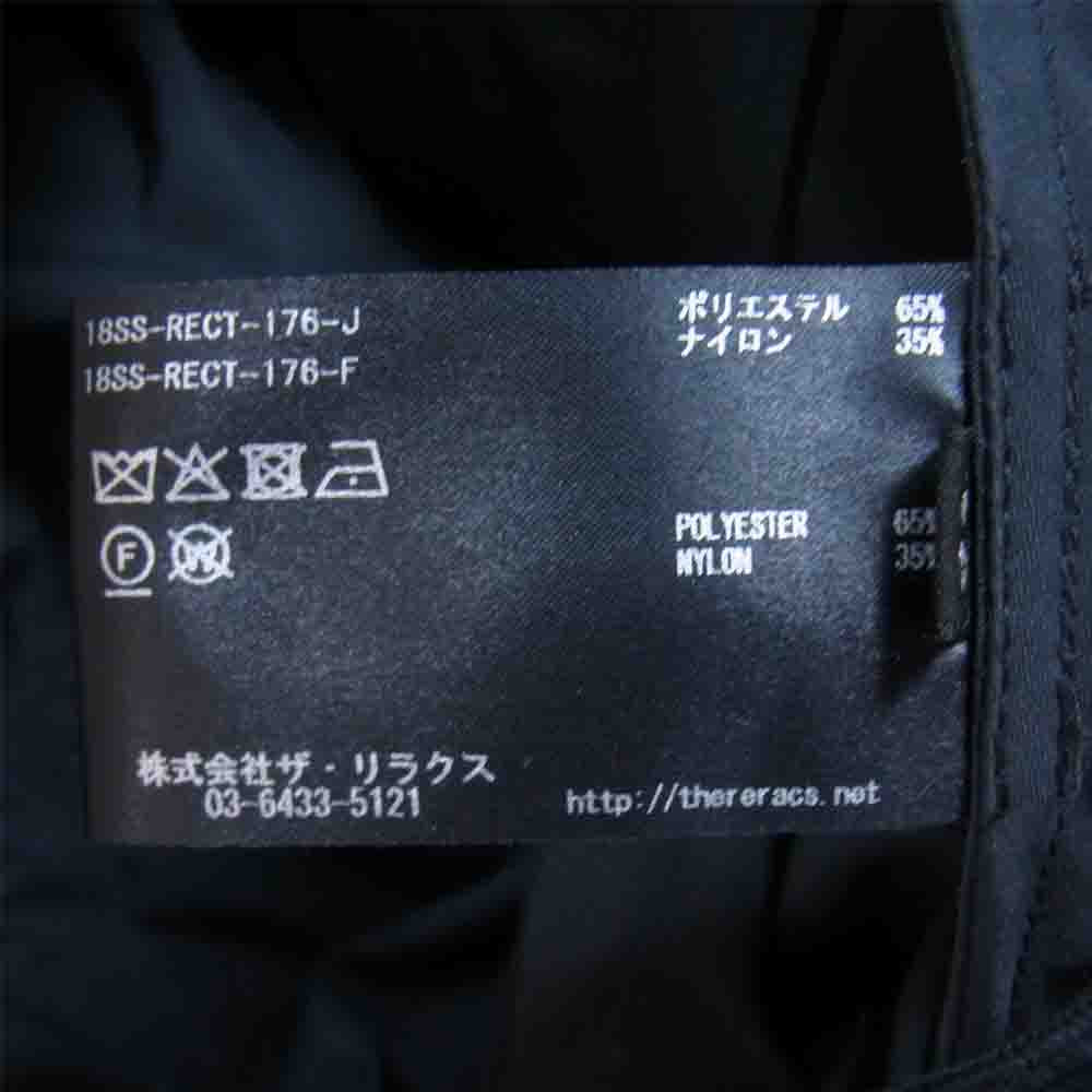 THE RERACS ザリラクス 18SS-RECT-176 M65 SHORT MODS COAT ショート モッズ コート ブラック系 46【中古】
