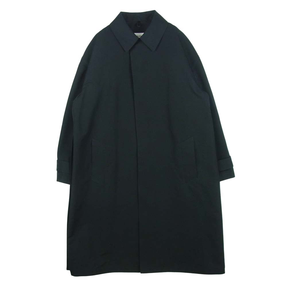 THE RERACS ザリラクス 21SS-RECT-279 PE Ball Collar Relux Coat リラックス バルカラー コート ブラック系 48【中古】