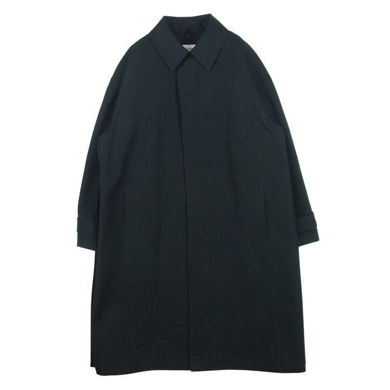 THE RERACS ザリラクス 21SS-RECT-279 PE Ball Collar Relux Coat リラックス バルカラー コート ブラック系 48【中古】