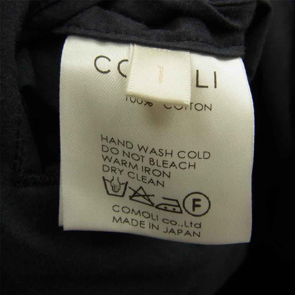 COMOLI コモリ 16SS 101-04003 TYPEWRITER TIELOCKEN COAT タイプライター タイロッケン コート ネイビー系 1【中古】
