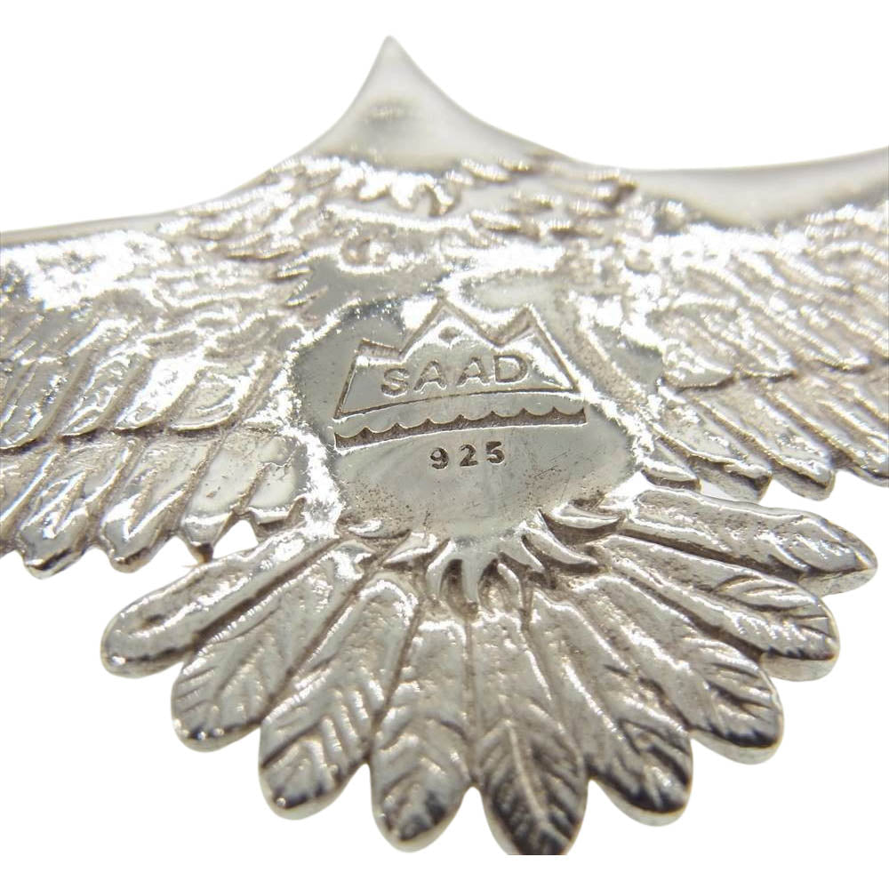 SAAD サード P-351-S フェザー イーグル シルバー925 ペンダントトップ
