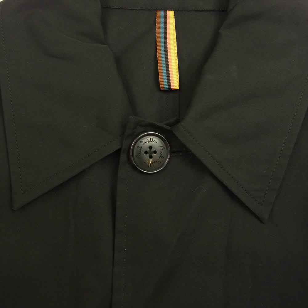 Paul Smith ポール・スミス THOMAS MASON ステンカラーコート ブラック系 S【中古】