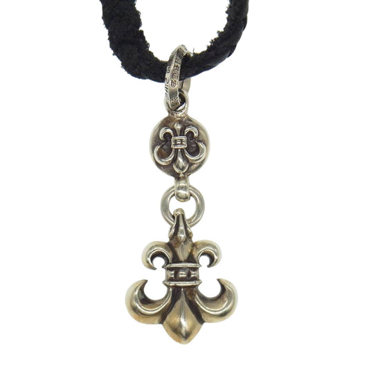 CHROME HEARTS クロムハーツ（原本有） 1B BS フレア レザー ボロチップ【中古】