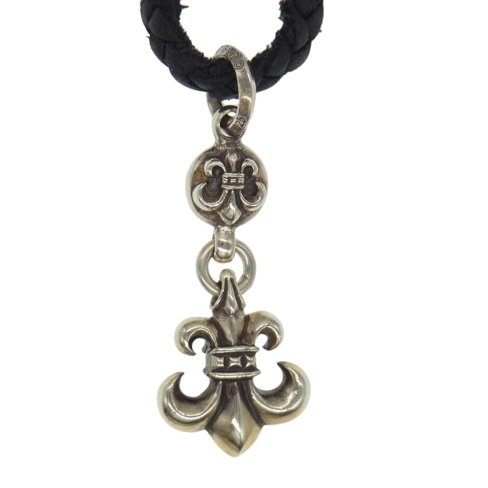 CHROME HEARTS クロムハーツ（原本有） 1B BS フレア レザー ボロチップ【中古】