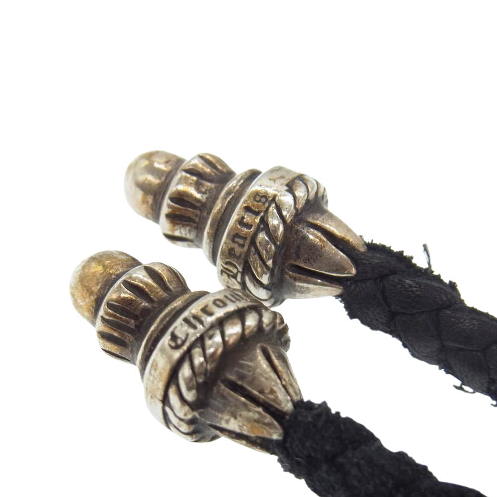 CHROME HEARTS クロムハーツ（原本有） 1B BS フレア レザー ボロチップ【中古】