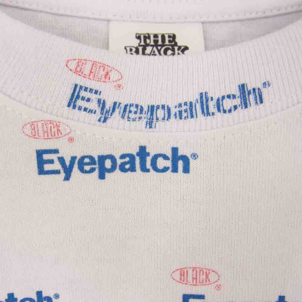 ブラックアイパッチ BEPFW20TE04 Housewrap L/S Tee 総柄 ロゴ 長袖 Tシャツ ホワイト系 M【新古品】【未使用】【中古】