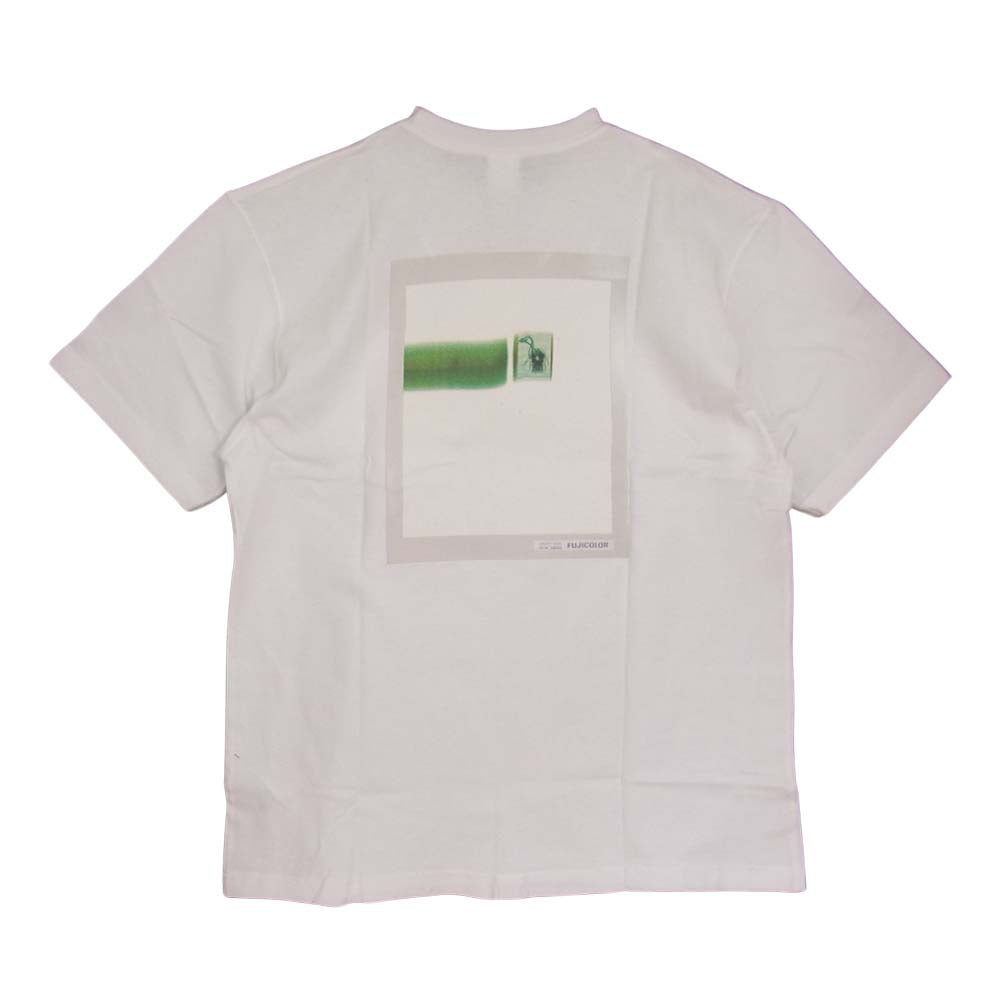 ブラックアイパッチ BEPFW21EI05 × Shunpike Shiga Teeプリント ポケット Tシャツ ホワイト系 L【新古品】【未使用】【中古】