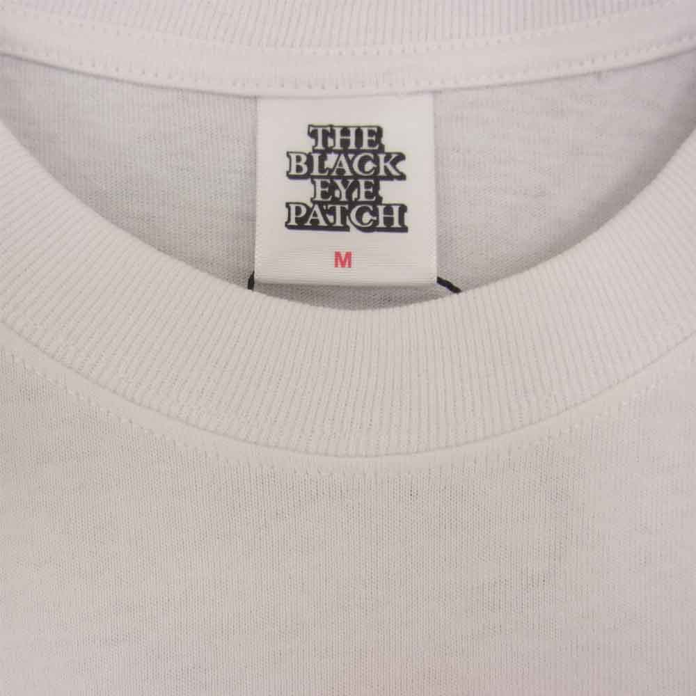 ブラックアイパッチ BEPFW21TE08 OG SMALL LABEL TEE ロゴ スモールラベル Tシャツ  ホワイト系 M【新古品】【未使用】【中古】
