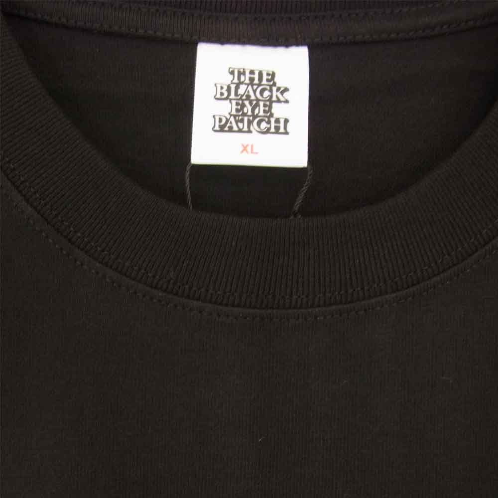 ブラックアイパッチ BEPFW21TE14 ROYAL SCRIPT TEE ロイヤルスクリプト Tシャツ ブラック系 XL【新古品】【未使用】【中古】