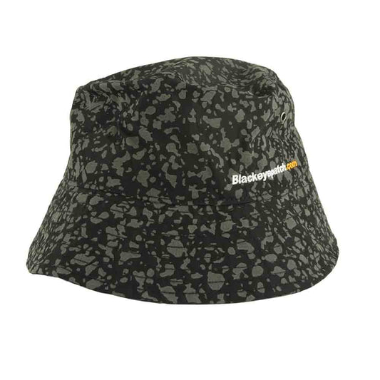 ブラックアイパッチ BEPSS20AC05 REFLECTOR BUCKET HAT 総柄 バケットハット ブラック系 L【新古品】【未使用】【中古】