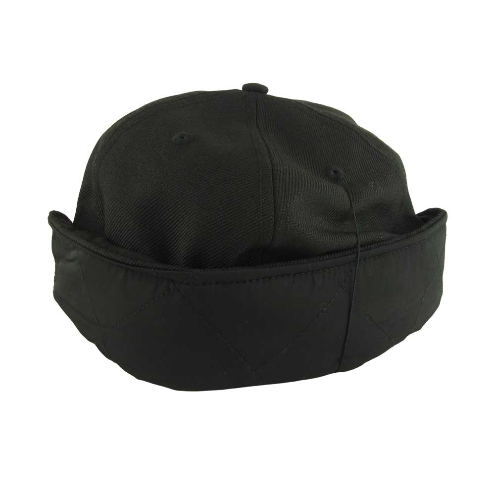 ブラックアイパッチ NEWERA BEPF19AC01 FLIP DOWN CAP ニューエラ キャップ ブラック系 58.7㎝【新古品】【未使用】【中古】