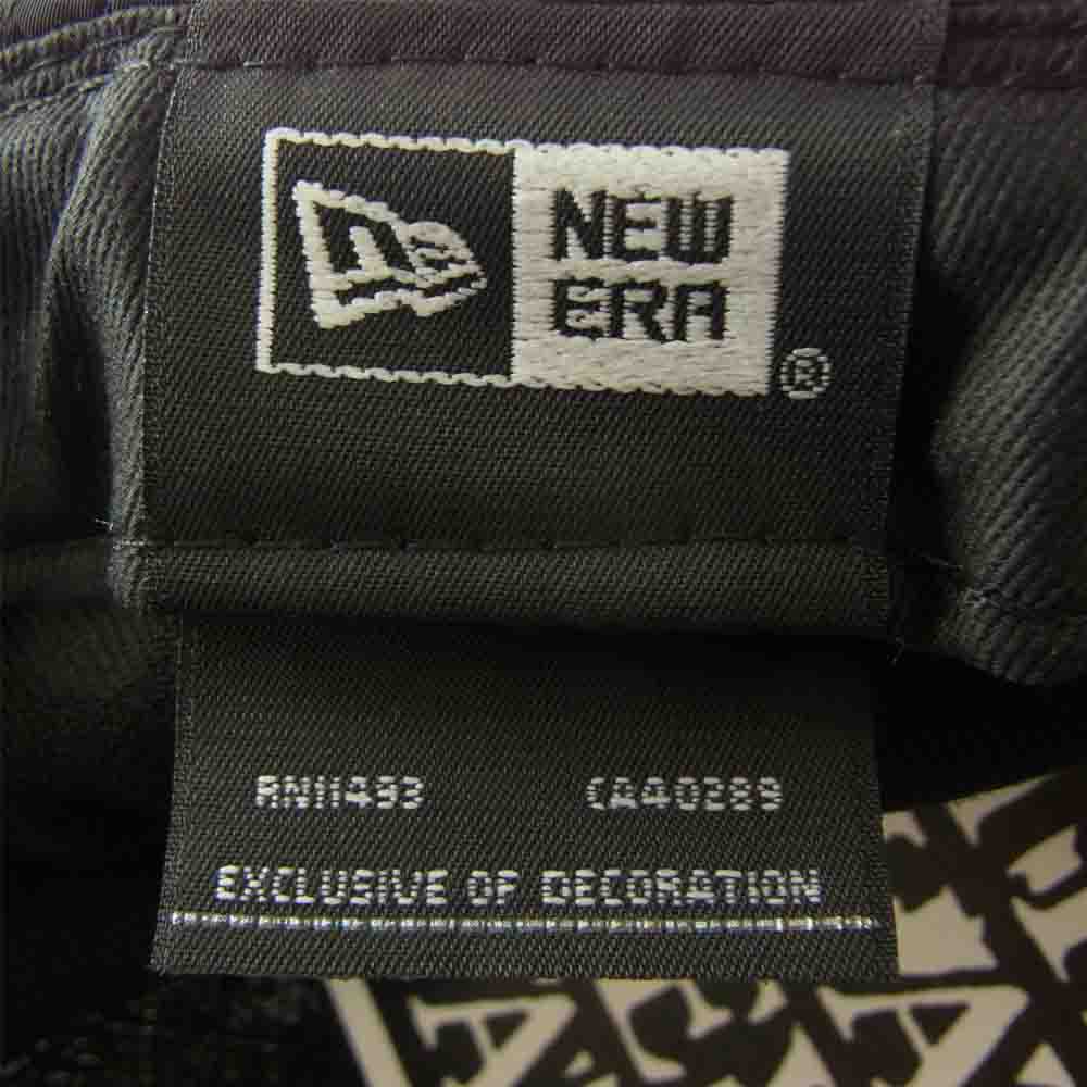 ブラックアイパッチ NEWERA BEPF19AC01 FLIP DOWN CAP ニューエラ キャップ ブラック系 58.7㎝【新古品】【未使用】【中古】