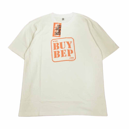 ブラックアイパッチ BEPSS22TE05 BUY BEP TEE  プリント Tシャツ ホワイト系 L【新古品】【未使用】【中古】