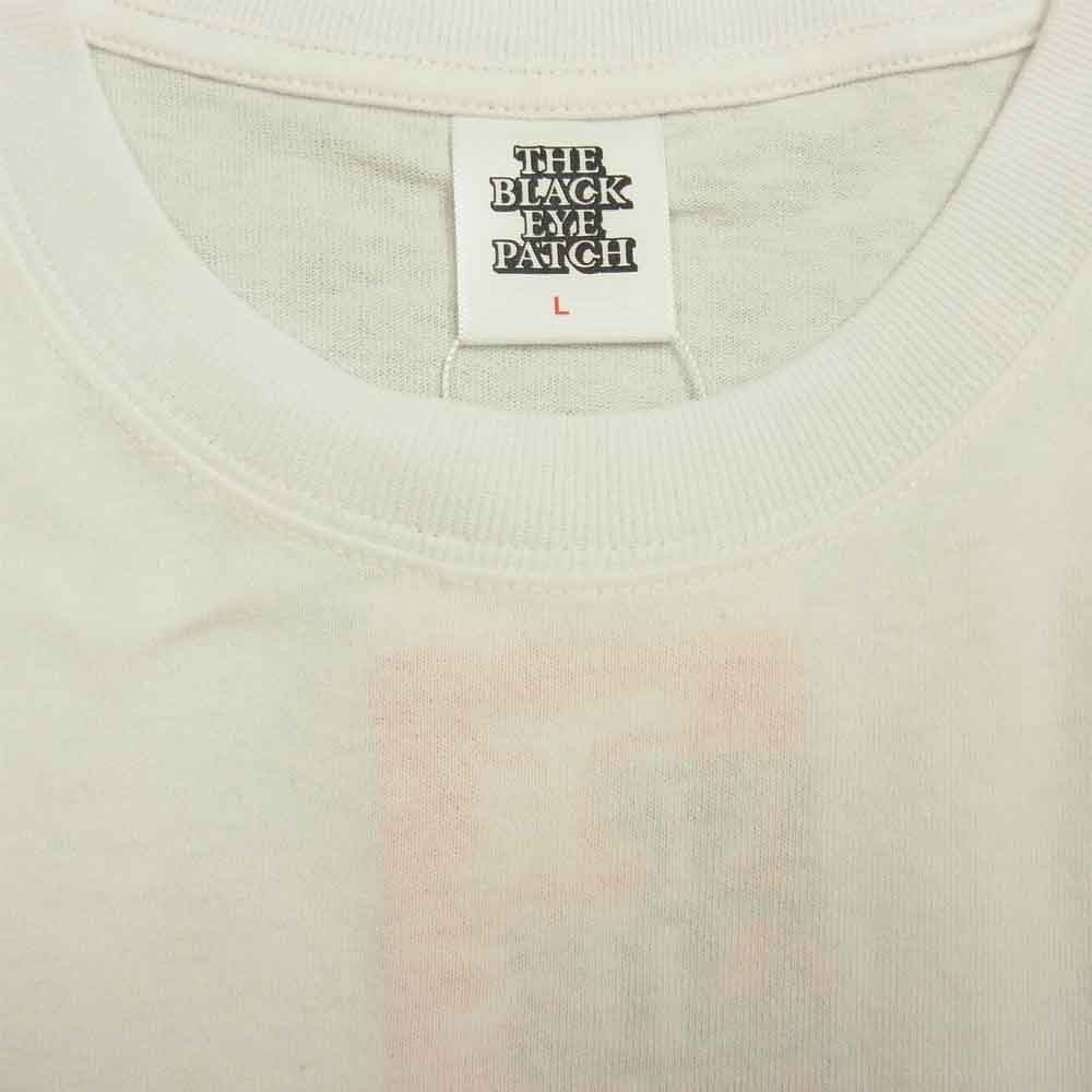 ブラックアイパッチ BEPSS22TE05 BUY BEP TEE  プリント Tシャツ ホワイト系 L【新古品】【未使用】【中古】