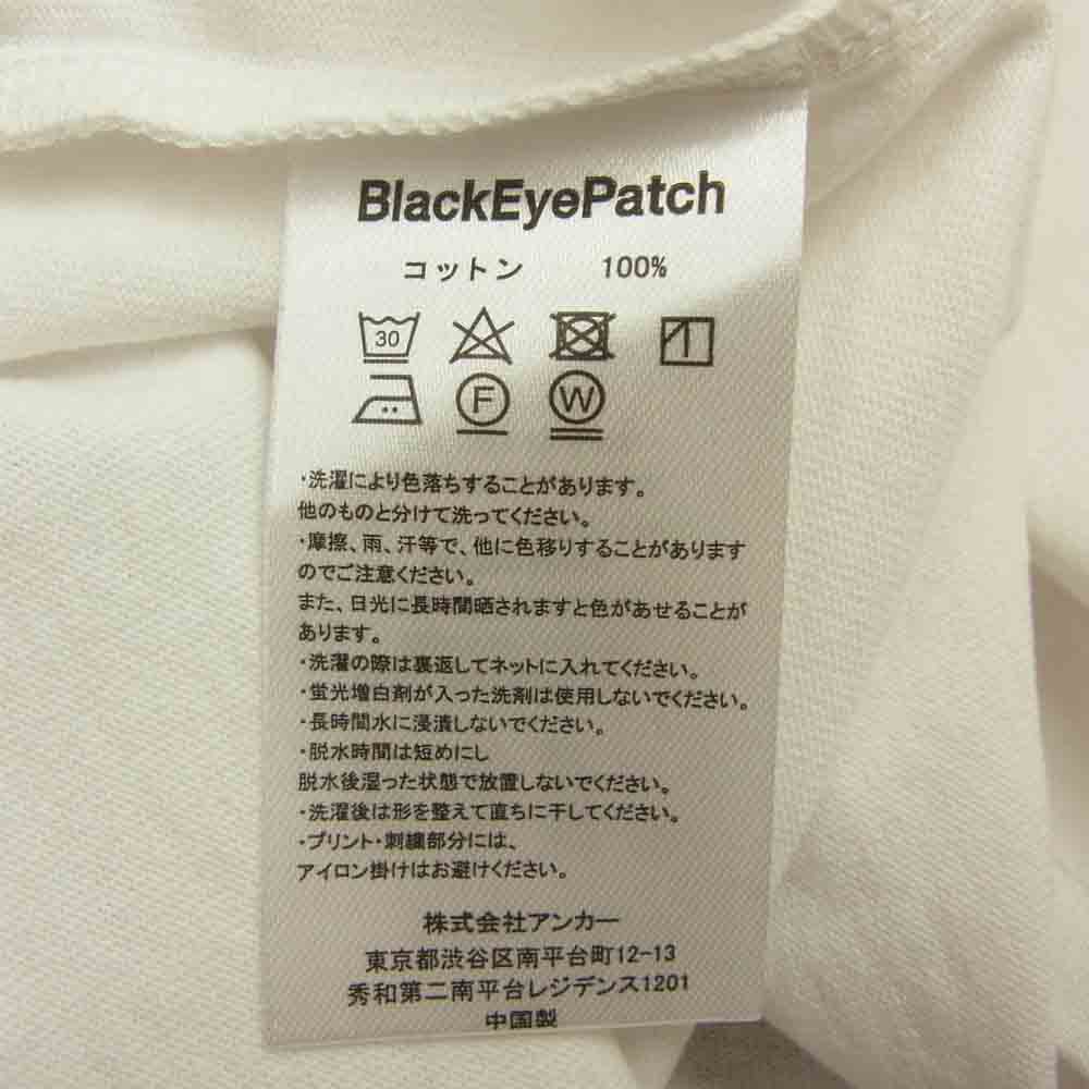 ブラックアイパッチ BEPSS22TE05 BUY BEP TEE  プリント Tシャツ ホワイト系 L【新古品】【未使用】【中古】
