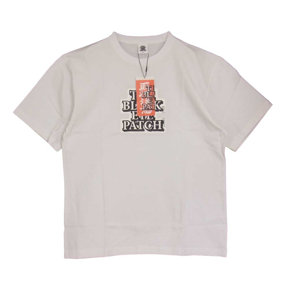 ブラックアイパッチ BEPFW21TE12 OG LABEL ロゴ ラベル Tシャツ ホワイト系 M【新古品】【未使用】【中古】