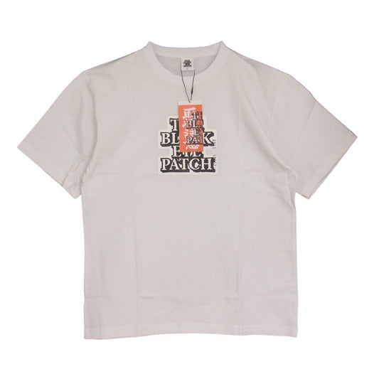 ブラックアイパッチ BEPFW21TE12 OG LABEL ロゴ ラベル Tシャツ ホワイト系 M【新古品】【未使用】【中古】