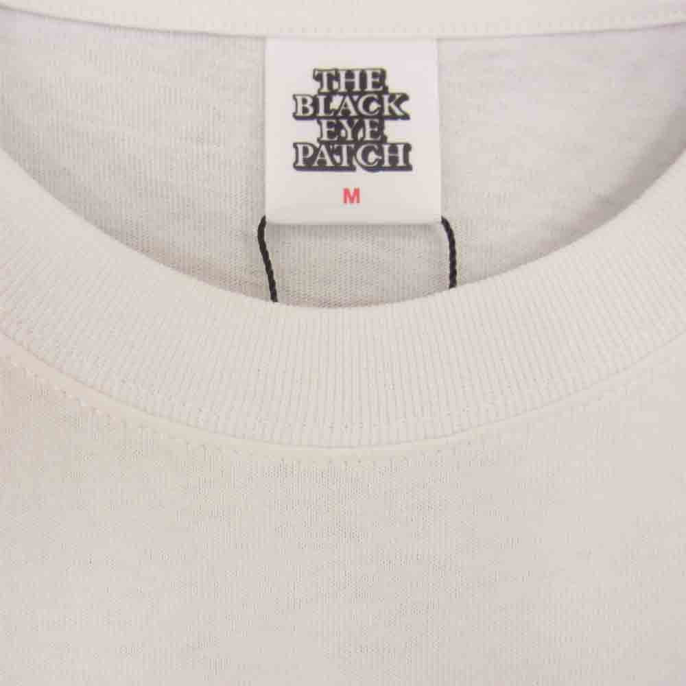 ブラックアイパッチ BEPFW21TE12 OG LABEL ロゴ ラベル Tシャツ ホワイト系 M【新古品】【未使用】【中古】